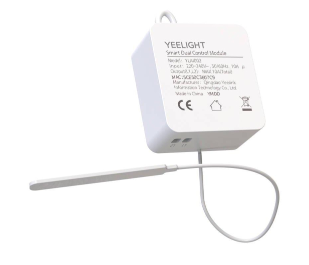 Yeelight Inteligentny przekaźnik podwójny YLAI002 - 605381 - zdjęcie 4